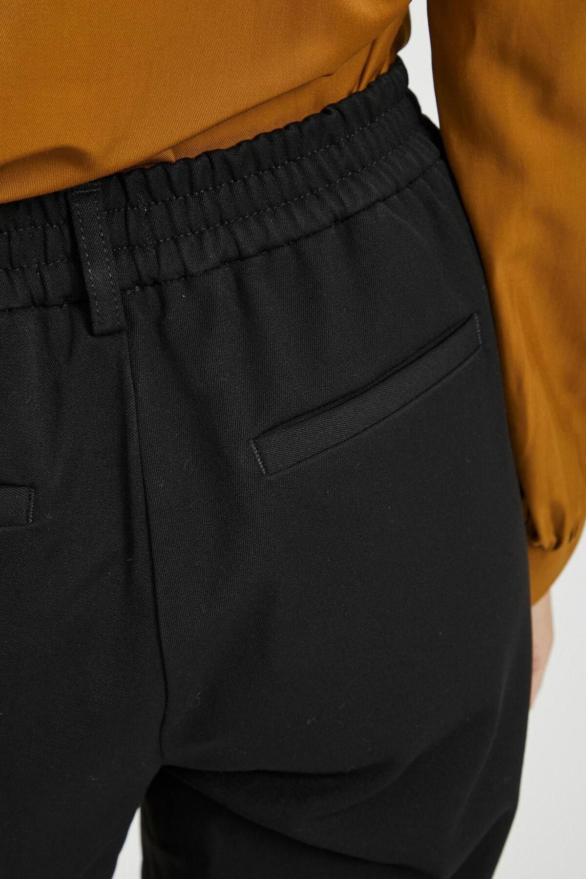 오브젝트 베이직 스트레이트핏 슬랙스 팬츠 6398101 NEGRO - 상세 이미지 5