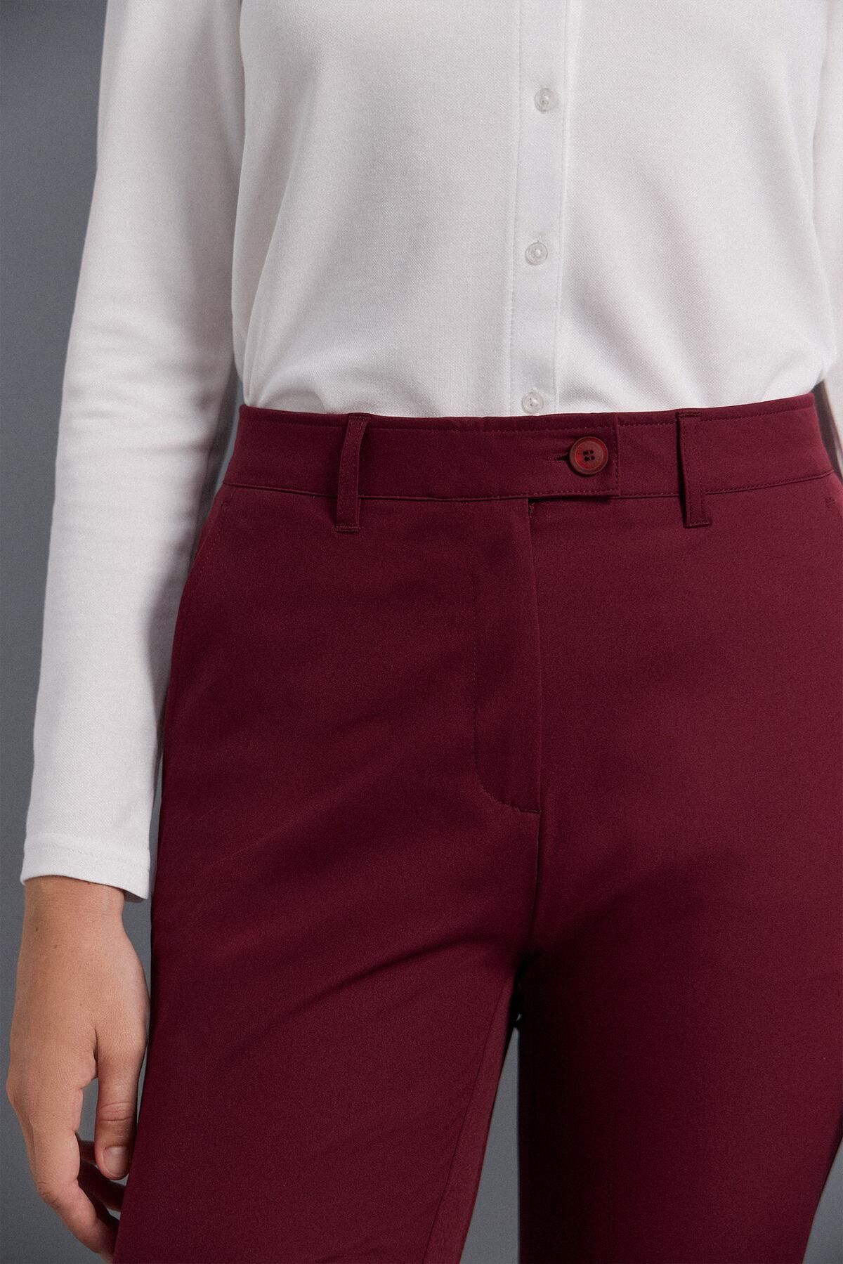 페드로 델 이에로 테크니컬 골프 슬림핏 치노 팬츠 5762048 ROJO - 상세 이미지 3