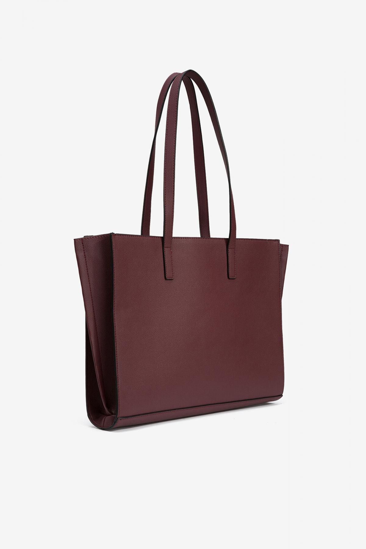 빌라노바 오피스 빅 토트백 탈부착 파우치 7002903 GRANATE - 상세 이미지 2