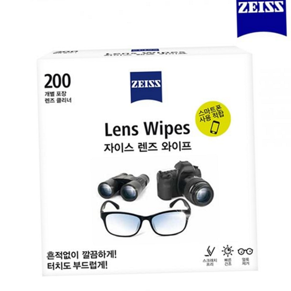일회용 렌즈 클리너 개별포장 렌즈 닦이 휴대폰 태블릿 카메라 세정 - 상품 이미지