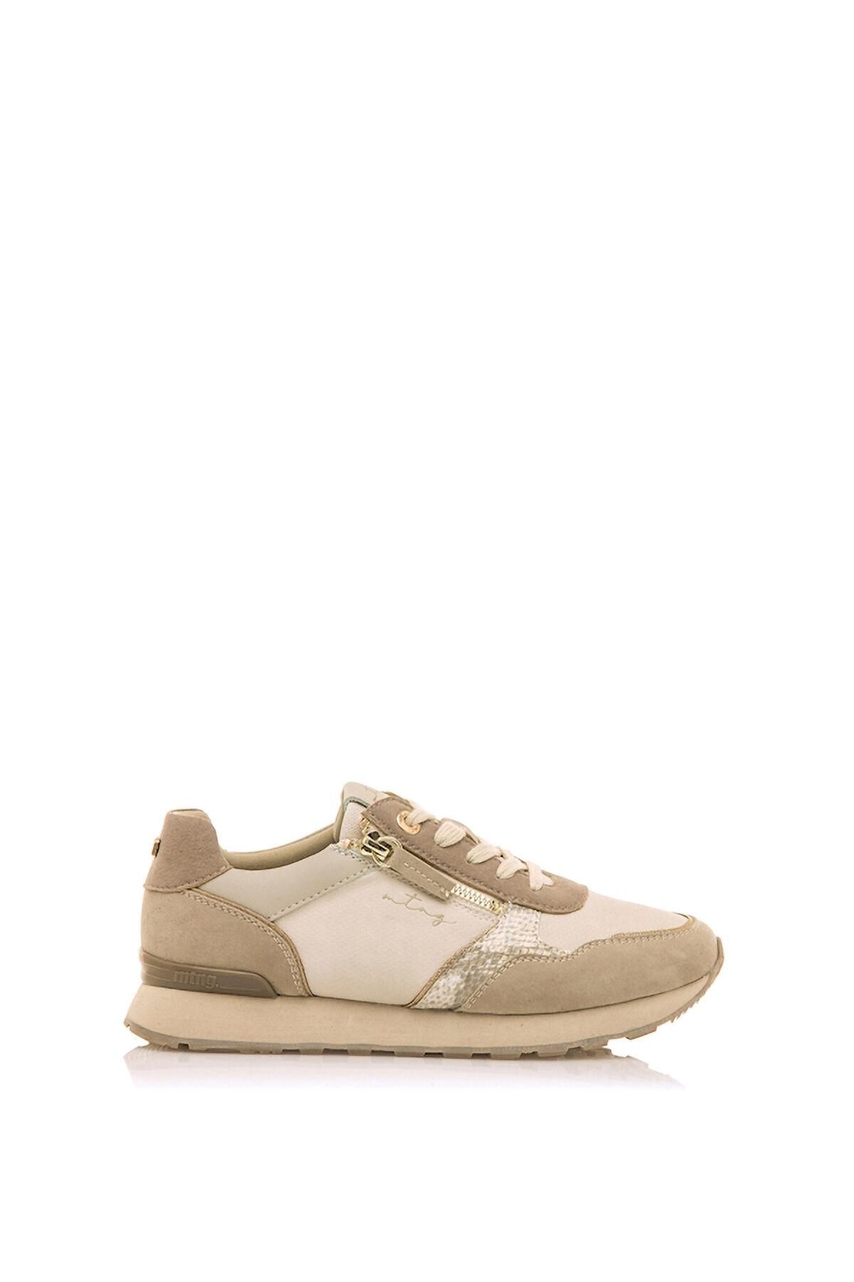 엠티엔지 테크니컬 베이지 카키 여성 스니커즈 1522589 BEIGE - 메인 이미지