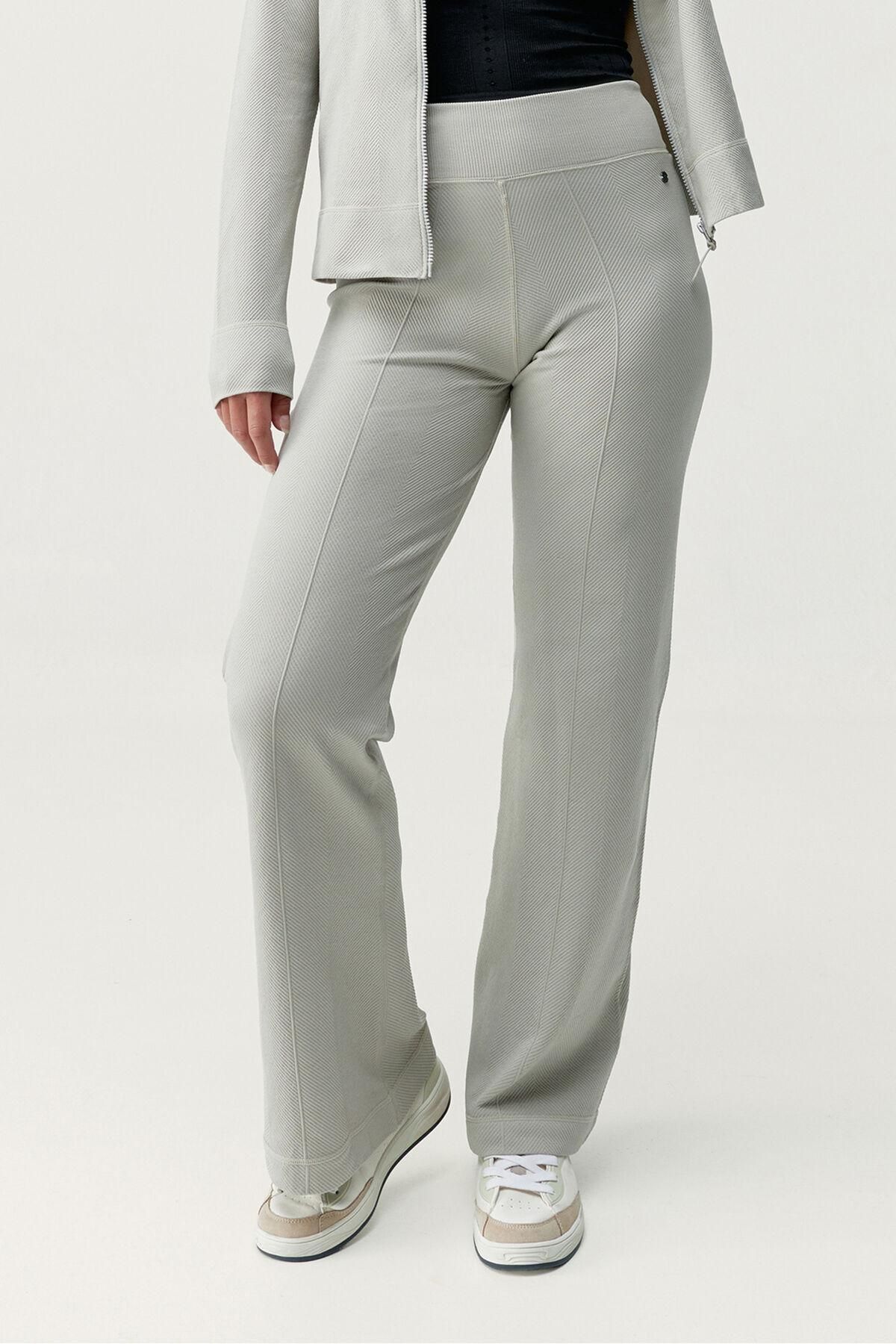 본리빙요가 테크니컬 와이드 팬츠 라이트그레이 8182806 KAKI - 상품 이미지