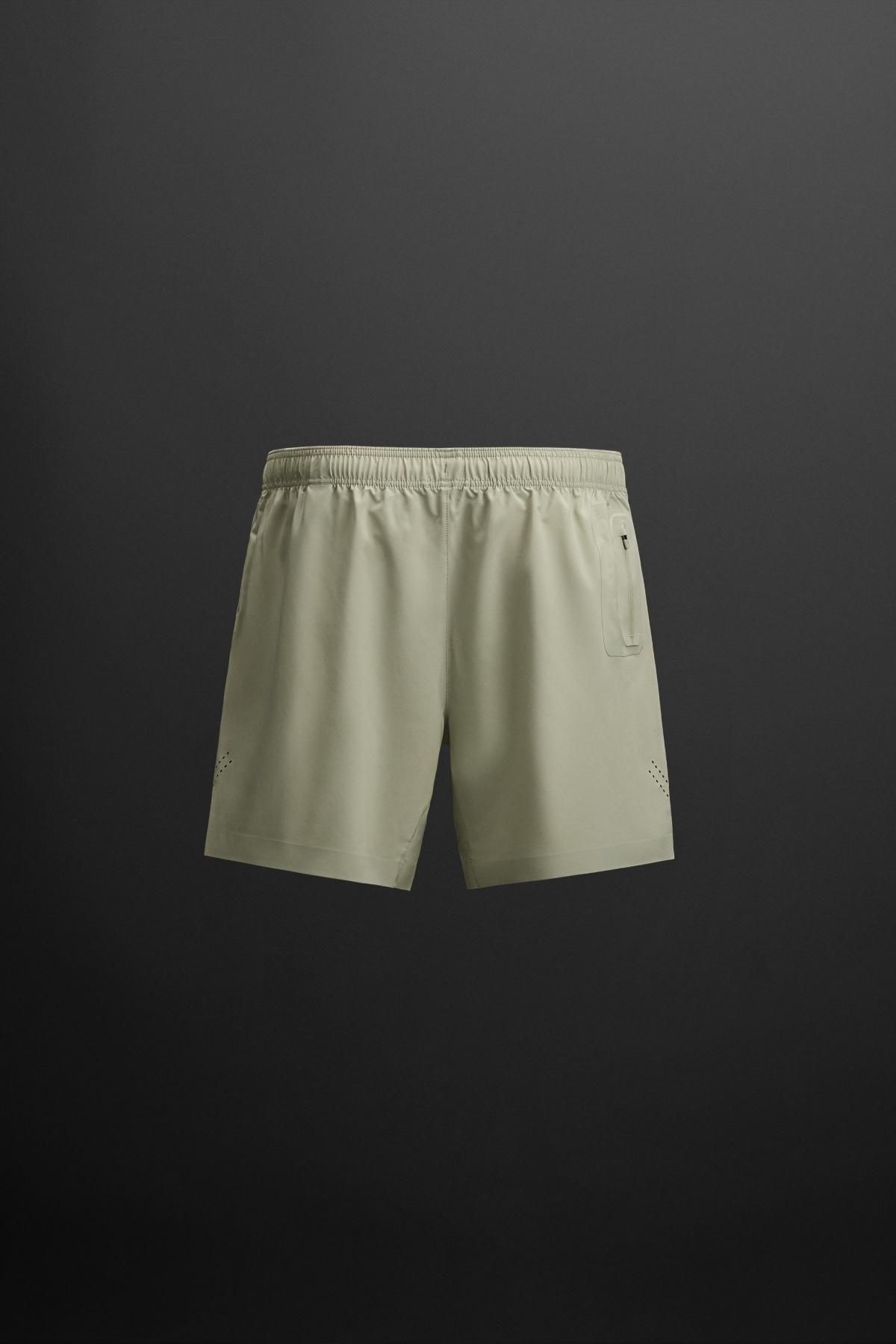 자라 테크니컬 경량 트레이닝 반바지 5582/400 GREY GREEN - 상세 이미지 2
