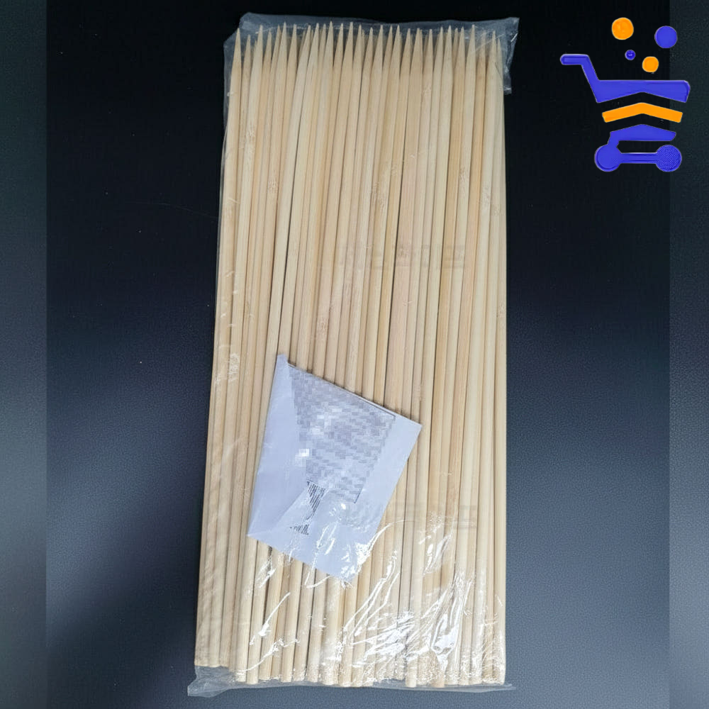 대나무 오뎅 꼬지 꼬치 30cm 100개 업소용 캠핑 소시지 닭꼬치 산적 나무 꼬치 꽂이 - 메인 이미지