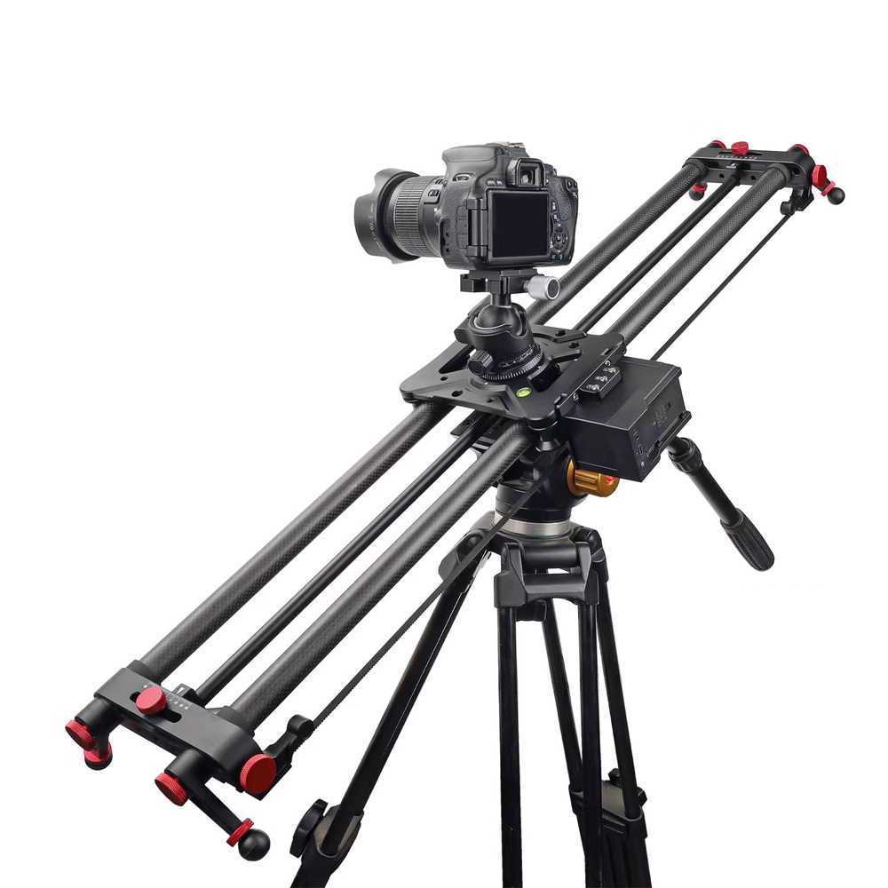 전동 카메라 슬라이더 자동 추적 동영상 촬영 리모컨 80cm 카본 슬라이드+볼헤드 - 상세 이미지 3