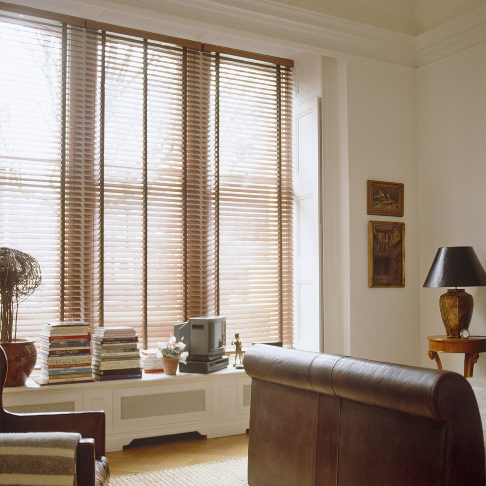 맞춤제작 전동 우드 블라인드 패키지