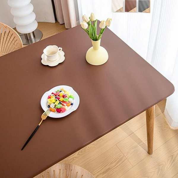 신축성 탄력 식탁보 가죽 방수 식탁보 주방테이블 덮개