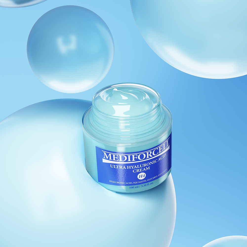 [2종세트] 메디포셀 울트라 히알루론산 크림 100ml + 히알루론산 앰플 100ml - 상세 이미지 5