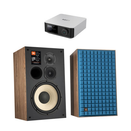 WiiM(윔) Amp Ultra + JBL L100 Classic MK2 오디오 스피커