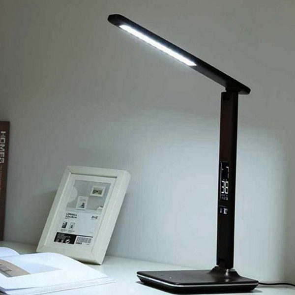 학생용 탁상용 스탠드 타이머 led 스탠드 공부방 온도 - 메인 이미지