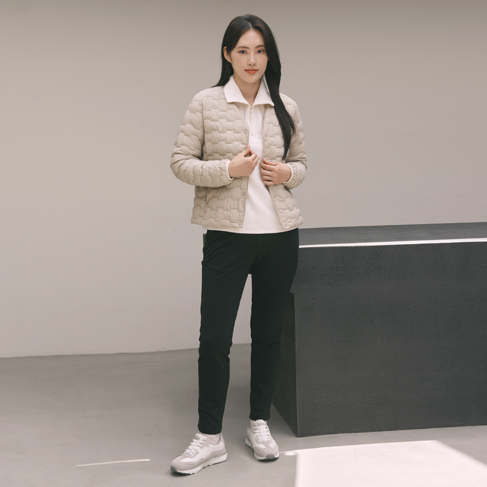 [PWX][A]Q325-5653-54 여성 기모 트레이닝 팬츠 - 상품 이미지