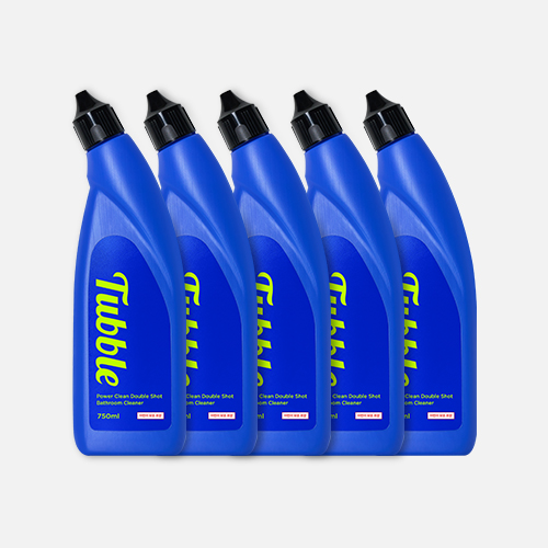 터블 파워클린 더블샷 욕실클리너 750ml x 5개 - 상품 이미지