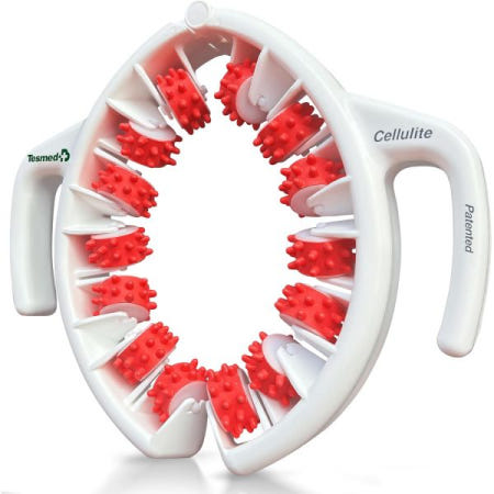[해외]TESMED 마사지기, 임상적으로 입증된 , 이탈리아산, 를 들어 올리고 조이고 부드럽게 해주는 롤러가 있는 마사지기. 특허(로즈) [B08XQNBZ5F]