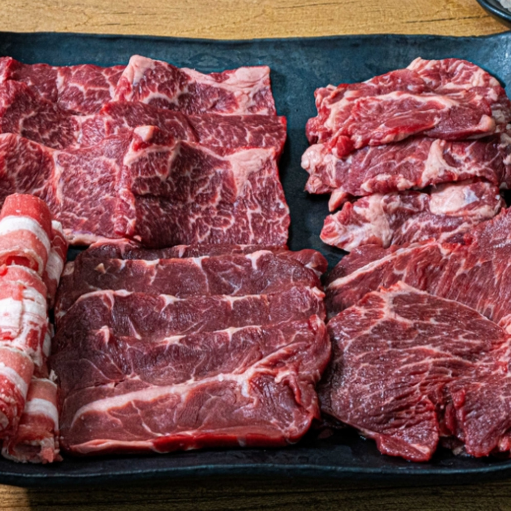 배터지는 한상 소고기 모듬 1.2kg - 메인 이미지