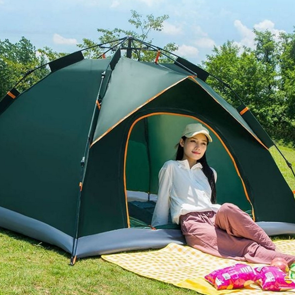 3인용 캠핑 원터치 텐트 간편 원터치 팝업 텐트 자동