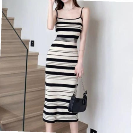 하객원피스 여성 다양한 라인 포인트 예쁜 몸매 니트 원피스