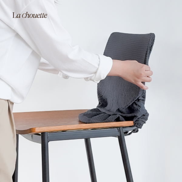 라슈에뜨 생활방수 식탁의자 등받이커버 등받이 교체 의자 덮개 커버 아이보리