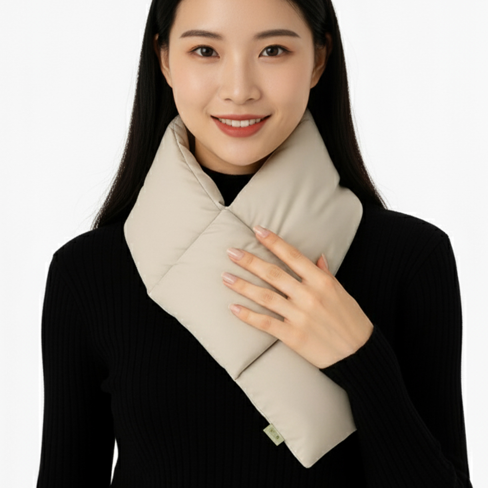 경량 패딩 목도리 머플러 방한 스카프 워머 - 상세 이미지 2