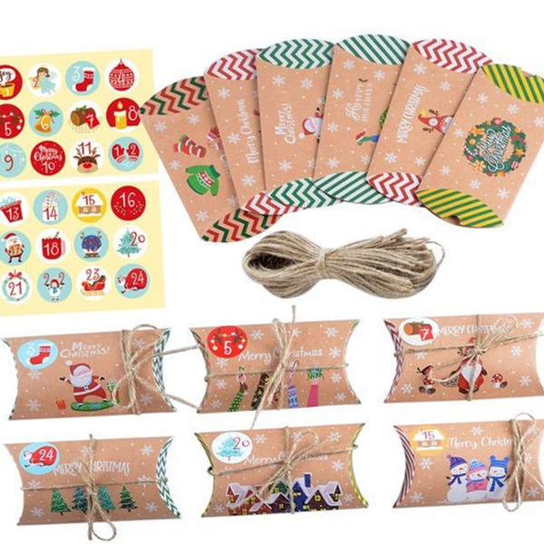 크라프트 반달 선물 상자