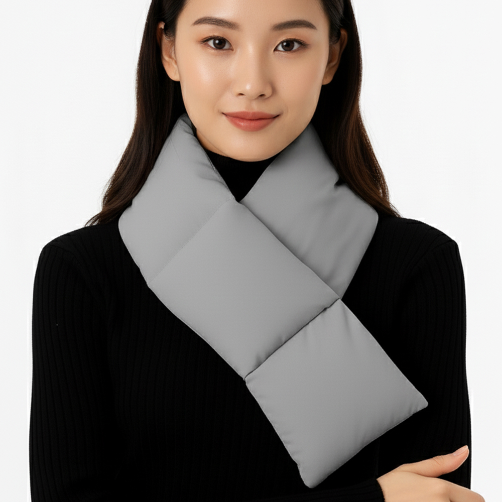 경량 패딩 목도리 머플러 방한 스카프 워머 - 상세 이미지 4