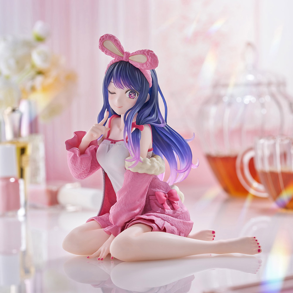 [예약] 타이토 데스크탑 큐트 피규어 호시노 아이 래빗 룸웨어 버전 l 최애의아이 - 상세 이미지 2