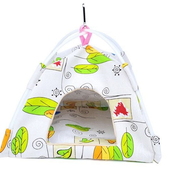 반려조 앵무새 텐트 새집 새장 텐트 은신처 잠자리