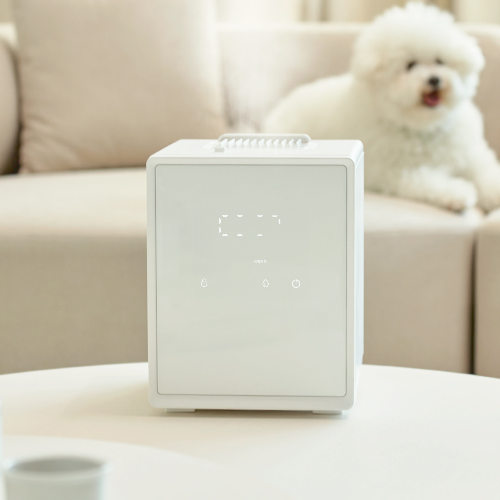 다룸 퓨어 가열식 가습기 3L 대용량 올 스텐 밥솥형 신생아 아기 미니 통세척 가습기