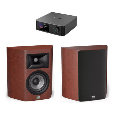 WiiM(윔) Amp Ultra + JBL Studio 610 오디오 스피커