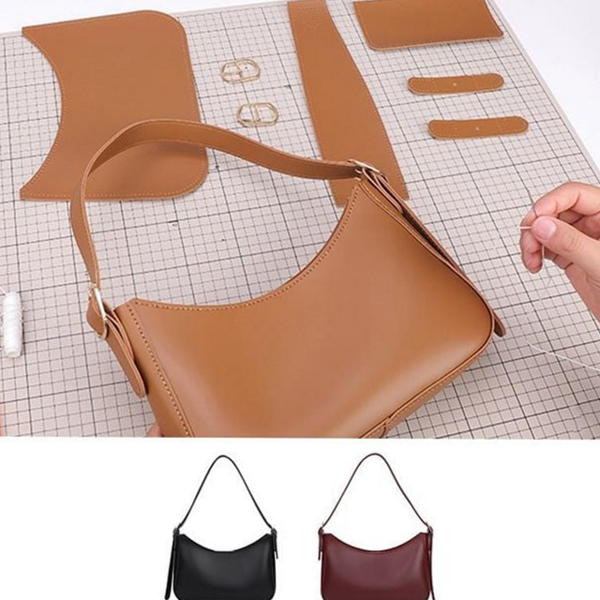 새들 가죽 diy 키트 크로스 가방 diy 키트 만들기 - 메인 이미지