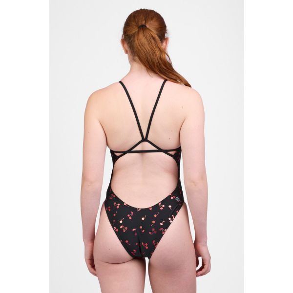 졸린 페리 메탈릭 체리 버스트 원피스 수영복 Jolyn Perry One Piece Swimsuit - Metallic Cherry Burst - 메인 이미지