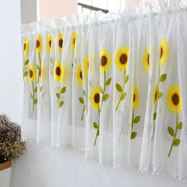 주방 가리개 커튼 현관 바란스 커튼 창문 중문