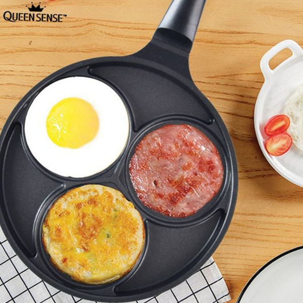 멀티 인덕션 후라이팬 논스틱 3구 후라이팬 가정용 요리 - 상품 이미지