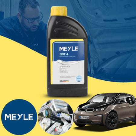 [자체제작]BMW i3 MEYLE DOT4 브레이크오일 1L 제동액 자동차 브레이크액 독일산 고성능 프리미엄 오일 1병