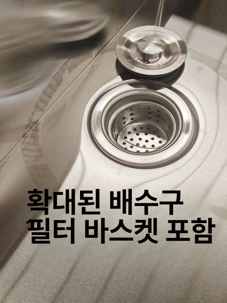 주방 야채 작업대 배추절임 물빠짐 배수 조리대 업소용 재료손질 120x60x80 바퀴+바구니 포함 - 상세 이미지 3