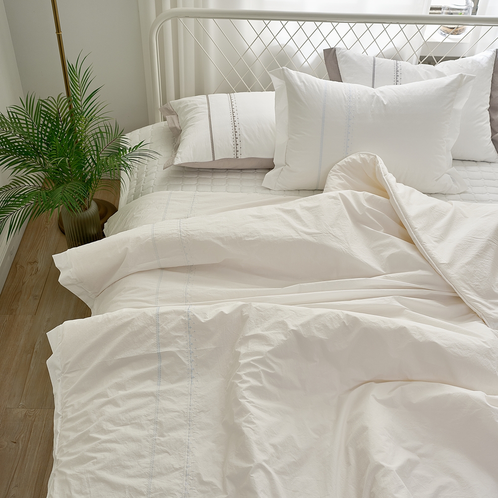 나라데코 프리미엄 호주산 양모이불 고밀도 면 호텔 무봉제 차렵 이불 SS