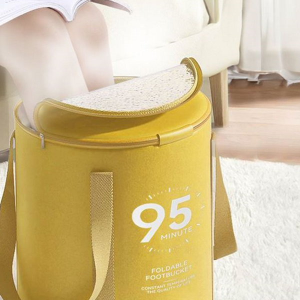 여행용 휴대용 족욕기 캠핑 접이식 족욕통 버킷