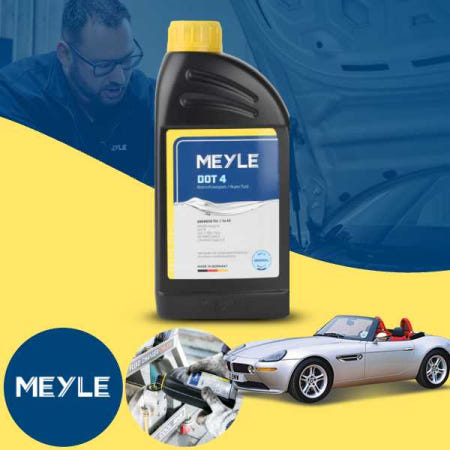 [자체제작]BMW Z8(01~03) MEYLE DOT4 브레이크오일 1L 제동액 자동차 브레이크액 독일산 고성능 프리미엄 오일 1병