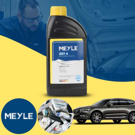 [자체제작]볼보 XC60 3.2 MEYLE DOT4 브레이크오일 1L 제동액 자동차 브레이크액 독일산 고성능 프리미엄 오일 1병