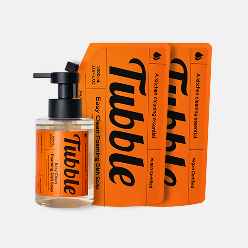터블 이지클린 포밍 주방세제 500ml x 1개 + 1L x 2개 - 상품 이미지