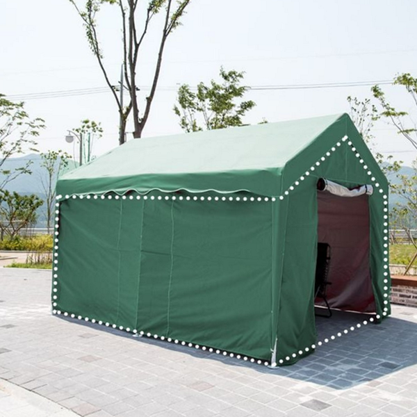 방풍 쉘터 천막 야외 몽골 천막 바람막이 사이드월 - 메인 이미지