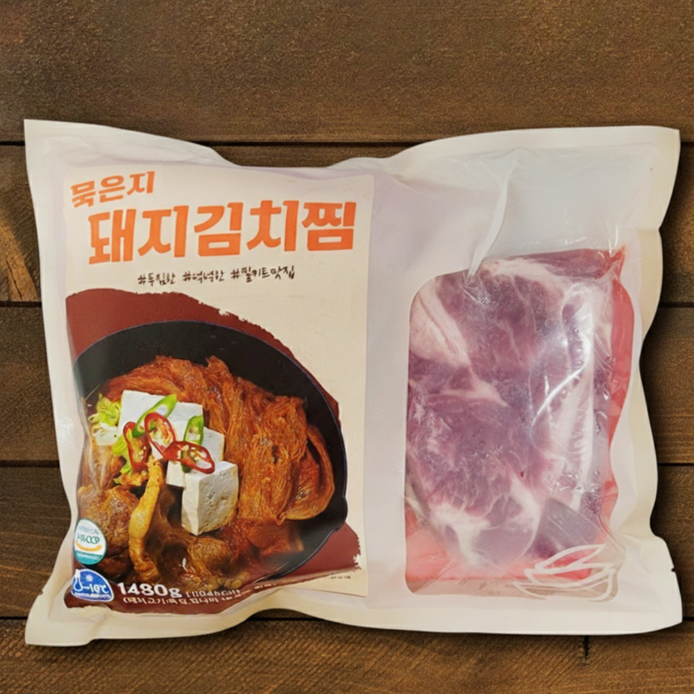 칼칼한 묵은지 돼지 김치찜 1480g 전골 국물요리 - 상세 이미지 3