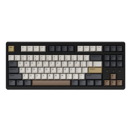 (유선 무선 듀얼8K 폴링레이트) TFG Cloud Max CL 게이밍 기계식키보드 유무선 가스켓마운트 염료승화 모카코코아, KTT블루 저소음 포각, 43g