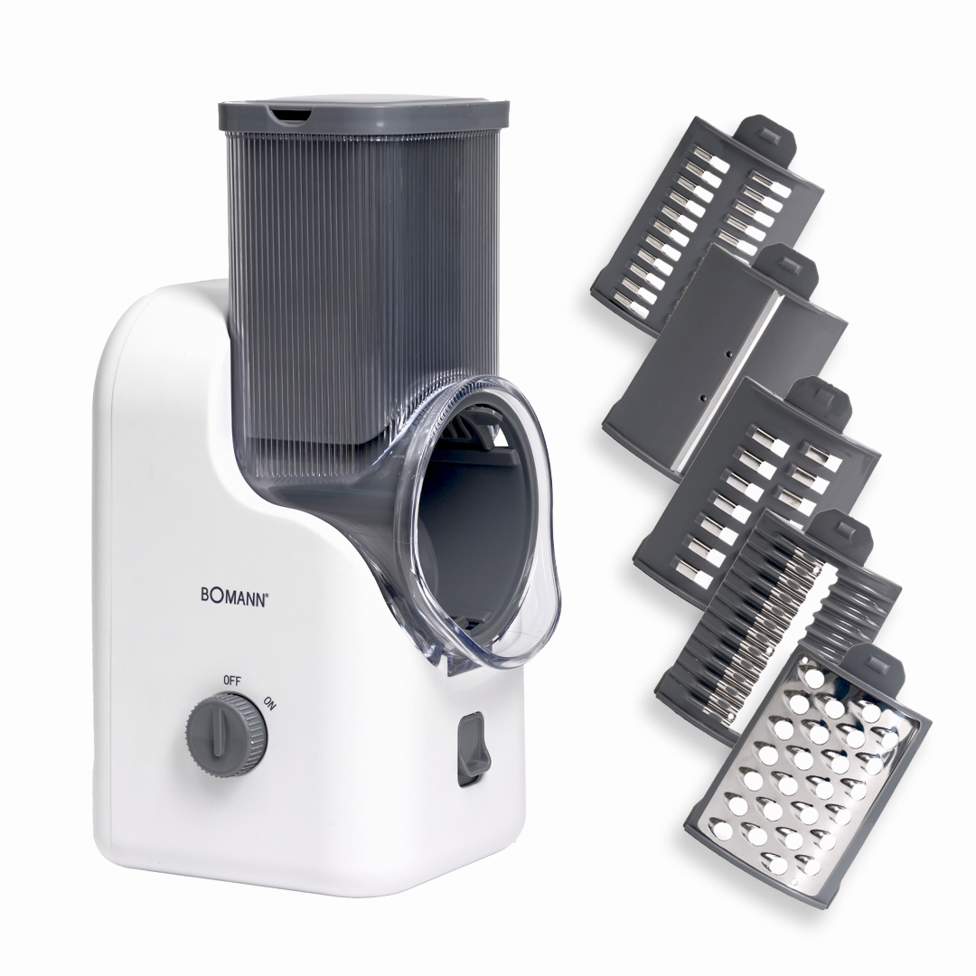 보만 전동 채칼 오토슬라이서 2세대 자동 야채 당근 채썰기 다지기 ASL286DTW (채칼 5종 포함)