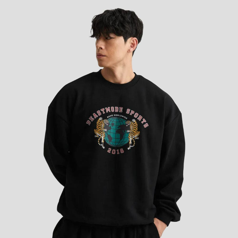 비스트모드 월드와이드 맨투맨 헬스 오버핏 짐웨어 긴팔 티셔츠 BSMD 가격 비교 비스트모드 비스트모드 월드와이드 맨투맨 헬스 오버핏 짐웨어 긴팔 티셔츠 BSMD