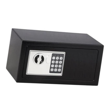 튼튼한금고 스마트 디지털 금고 2중 잠금 단단한 소형 비밀번호 마스터키 배터리형 사무실