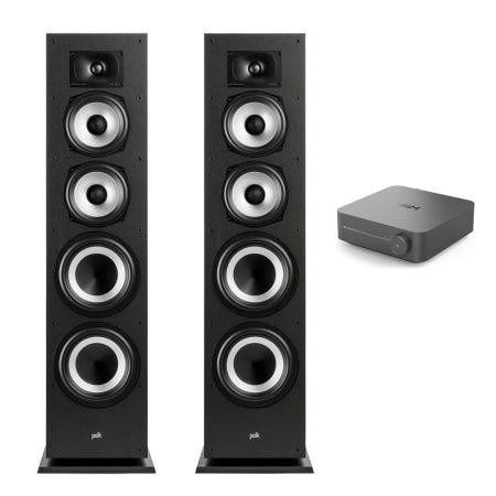 WiiM(윔) AMP Pro + 폴크오디오 XT70 하이파이 네트워크 오디오