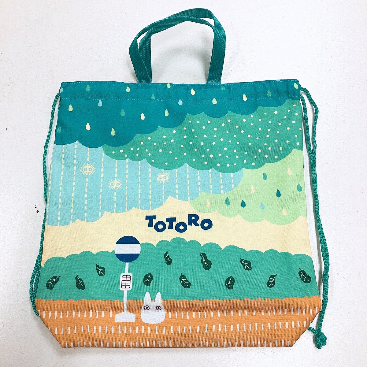 지브리 소품 가방 에코백 35 × 35cm 서브 토토로 지지 마녀배달부 일본직수입 정품 이미지 6