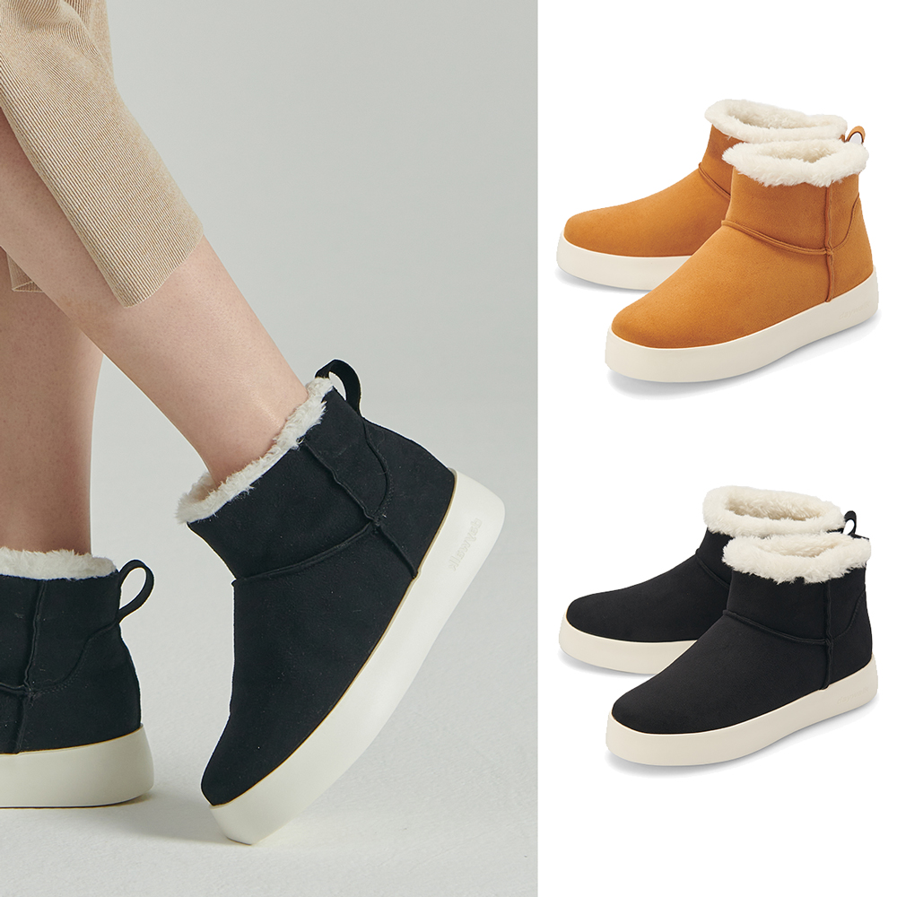 데이워크 발편한 아치깔창 여성 앵클부츠 테디 2color (DW8005) - 상품 이미지