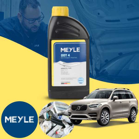 [자체제작]볼보 XC90 T6 (15~21) MEYLE DOT4 브레이크오일 1L 제동액 자동차 브레이크액 독일산 고성능 프리미엄 오일 1병