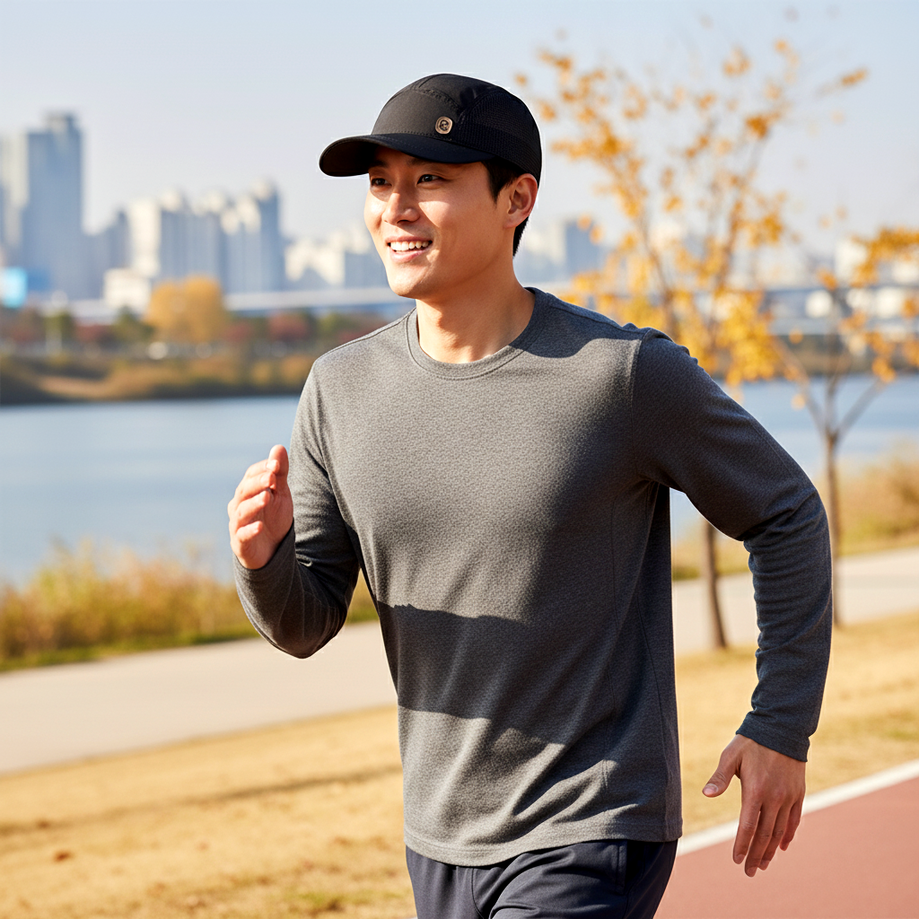 남자 여자 여름 쿨 메쉬 러닝모자 마라톤 운동 헬스 캠프캡 둘레 조절 캡모자 이미지 6